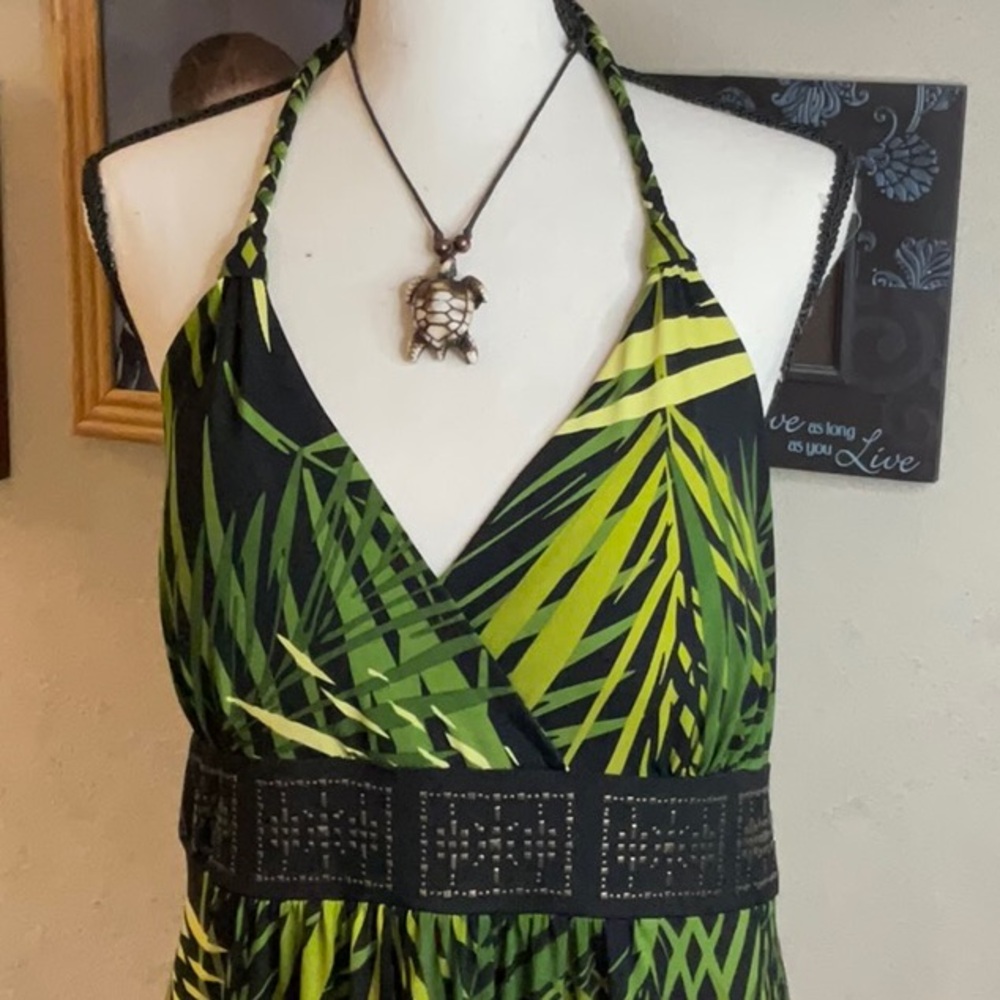 EUC Safari Maxi Dress